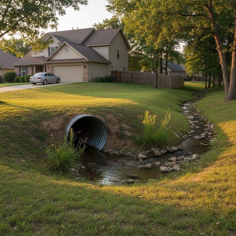 Driveway Culvert Cleaning