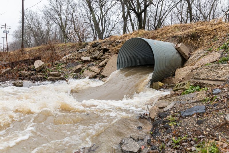 Post-Cleaning Culvert