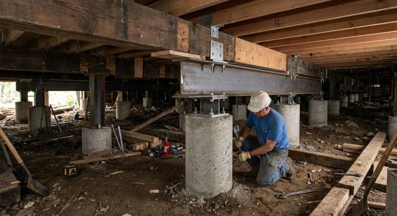 Foundation Underpinning in Columbus, OH